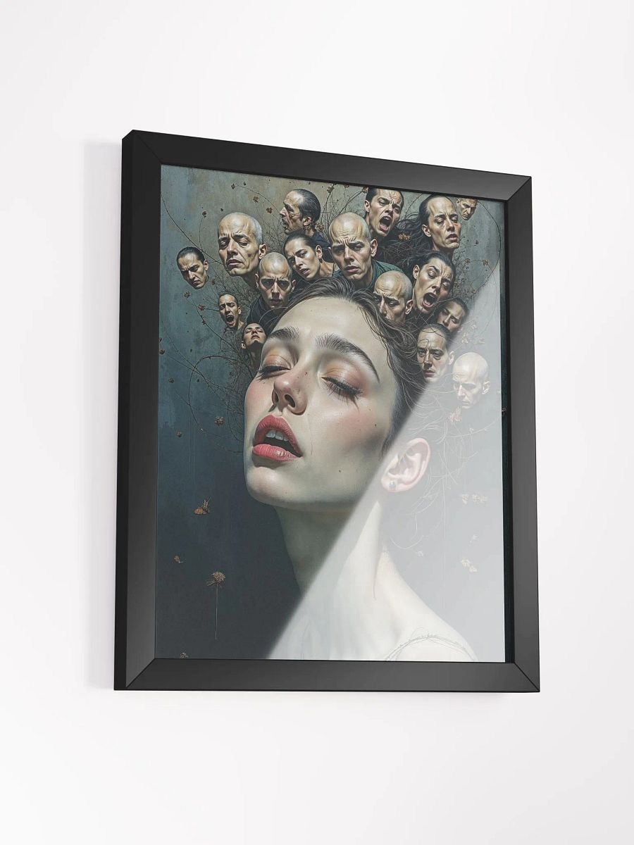 Whispers of the Fractured Mind Framed Print product image (13)
