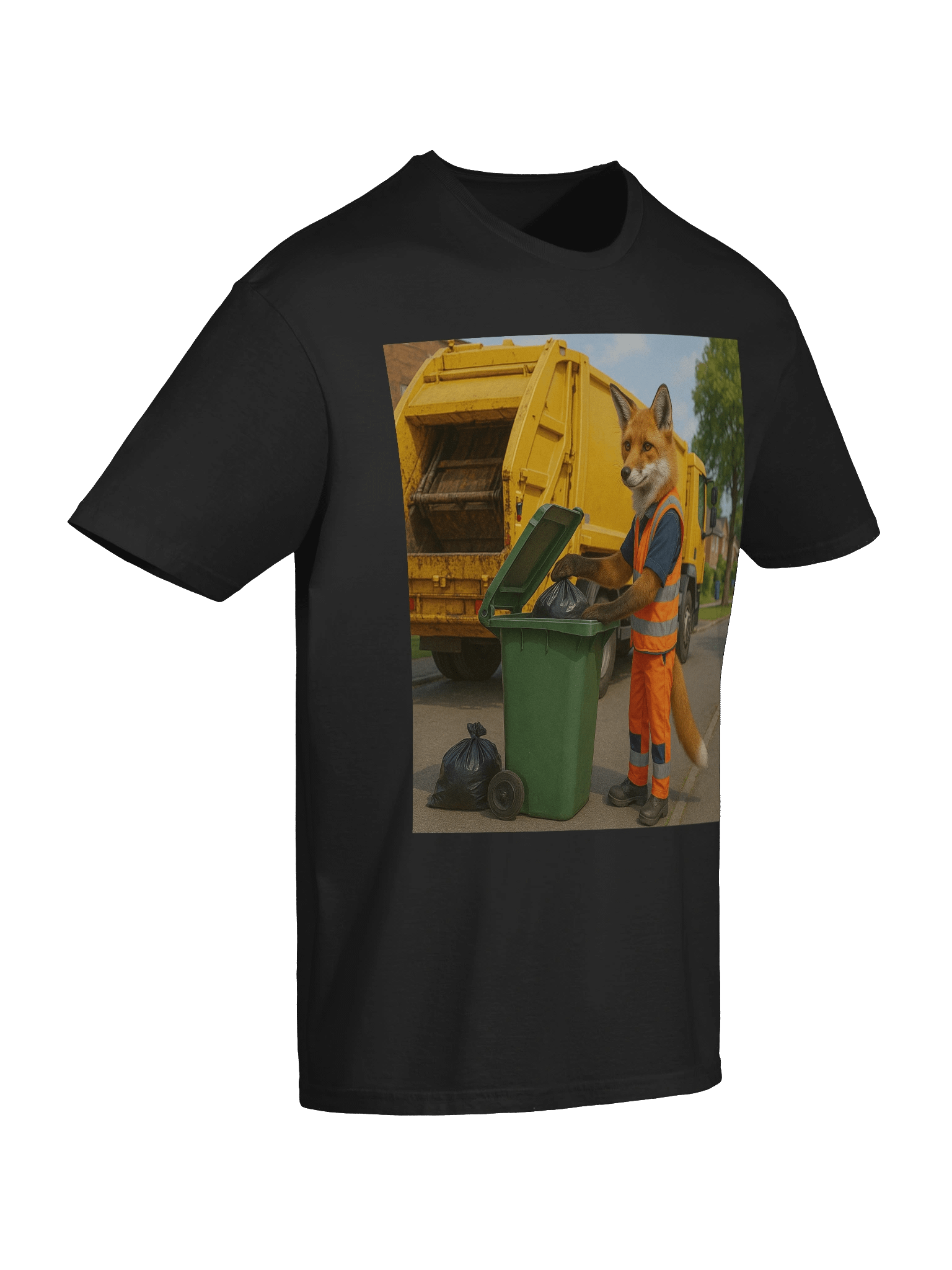 Fox Refuse Worker Unisex T-Shirt product image (88)