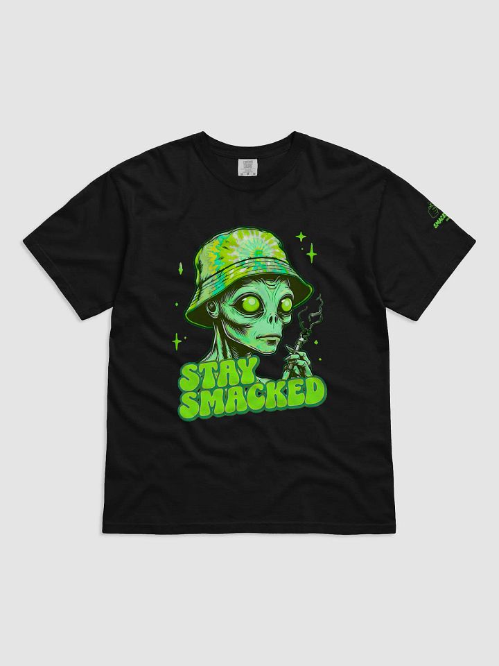Stay Smacked Alien Bucket Hat T-Shirt - Trippy Summer Vibes Tee product image (3)