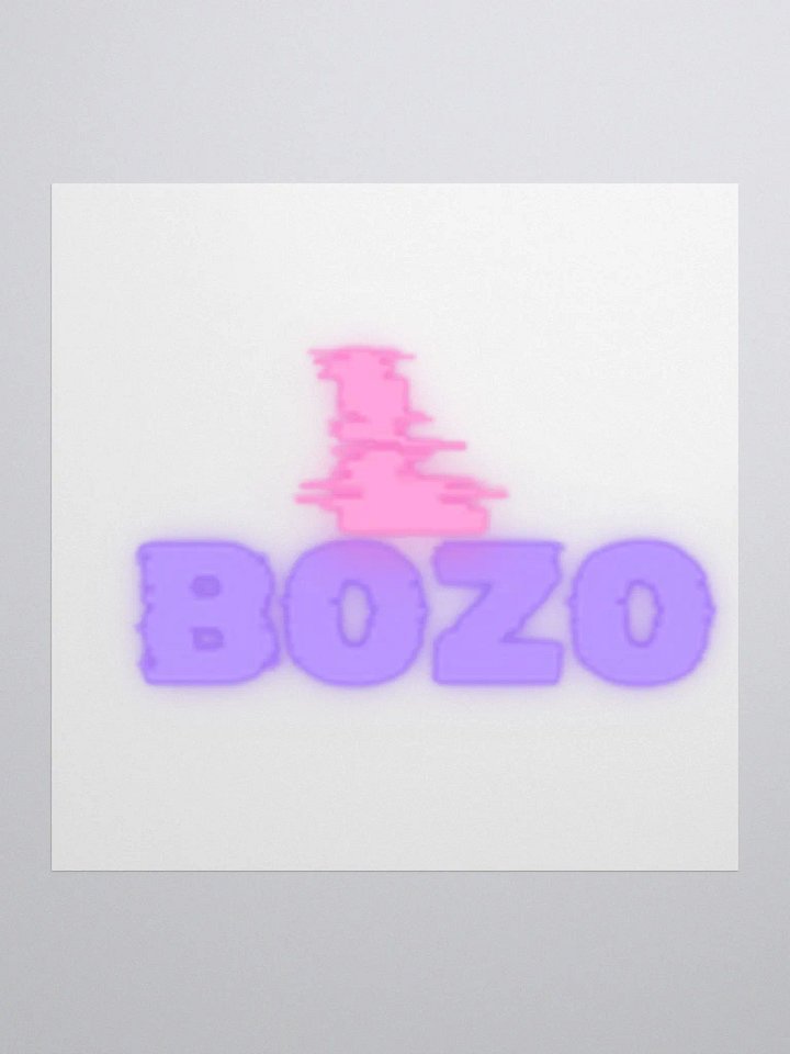 L bozo Sticker product image (3)