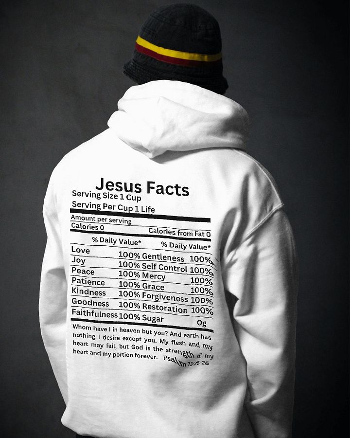 Jesus facts Unisex hoodie product image (1)