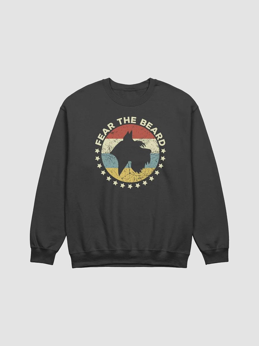 Fear the Beard Schnauzer Sweatshirt | Funny Sweatshirt for Schnauzer Paw-rents product image (3)