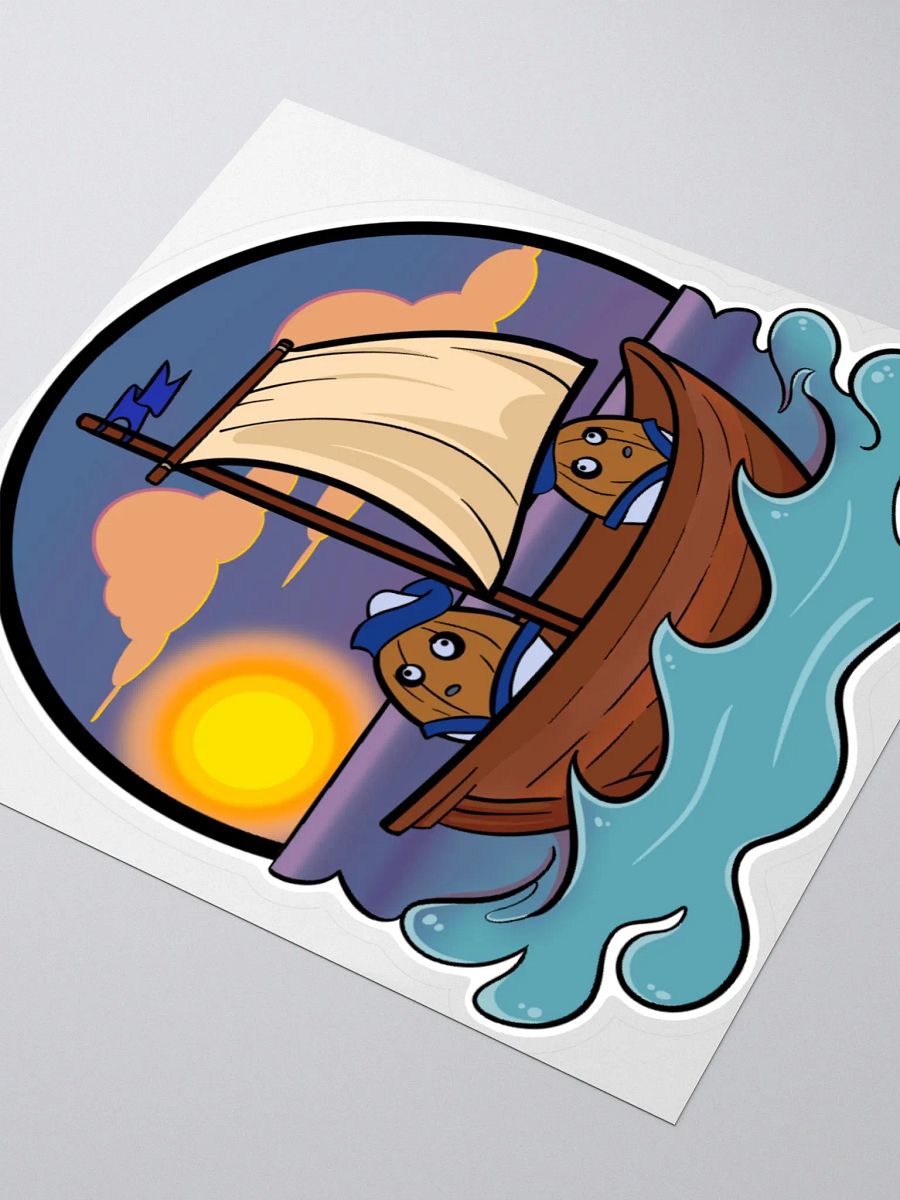 S3 Navy Nuts Team Sticker product image (3)
