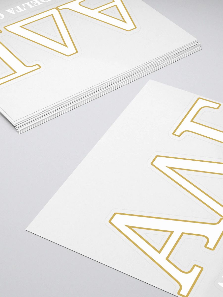 ADG Greek Letters Gold - Sticker product image (4)
