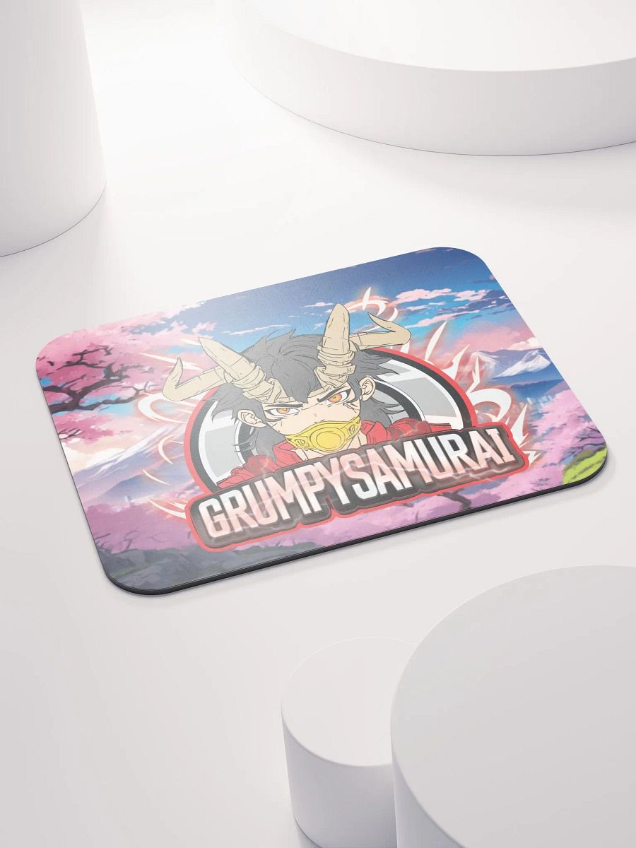 Grumpy Samurai Small Mouse Pad product image (4)