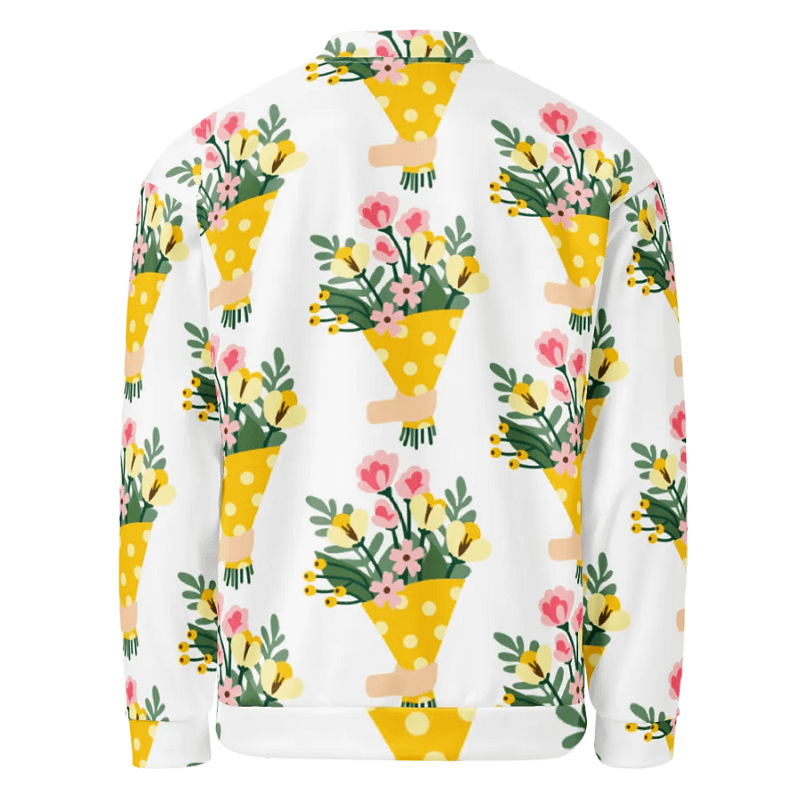 Dotty Floral Delight Bomber Jacket product image (8)