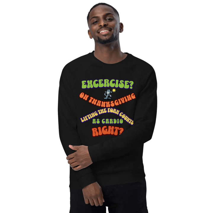 Fork Lift Thanksgiving Raglan Sweatshirt product image (5)