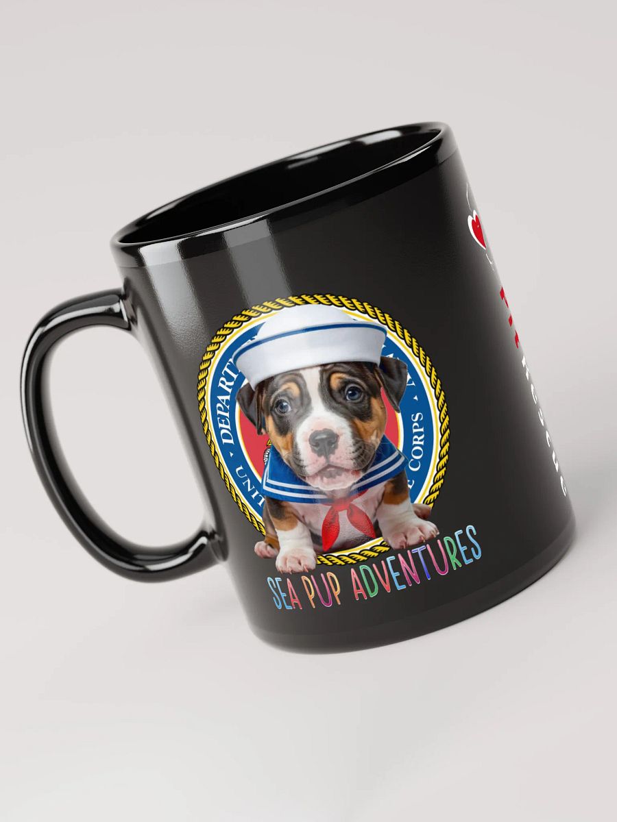 SEPR Sea Pup Adventures Black Mug product image (5)