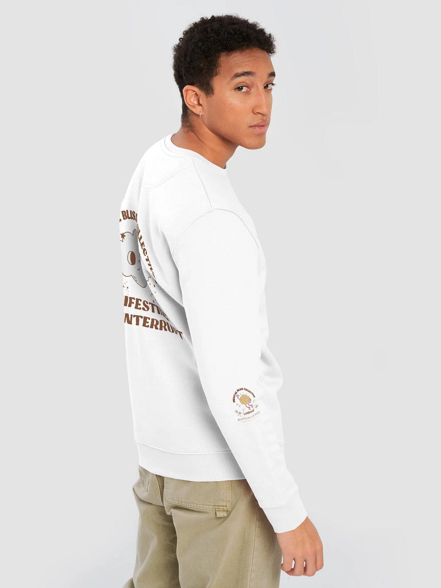 Manifesting, Don’t Interrupt Unisex Eco Sweatshirt – Focus on Your Goals product image (6)
