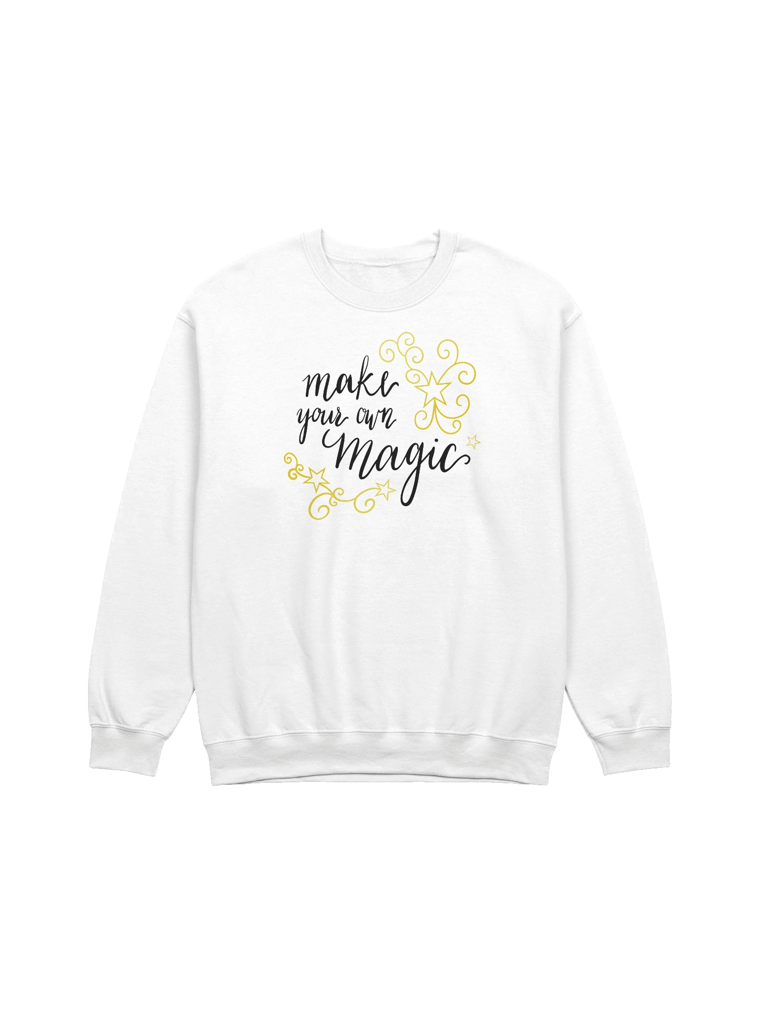 Make Your Own Magic Crewneck Sweatshirt Gold product image (1)
