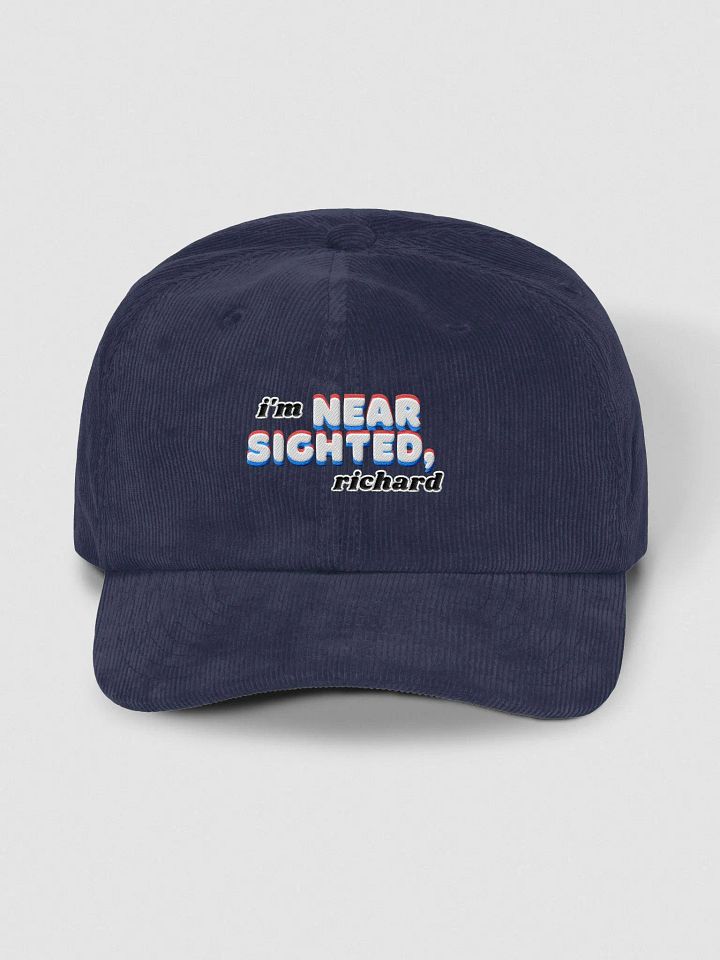 I'M NEARSIGHTED, RICHARD corduroy dad hat product image (26)