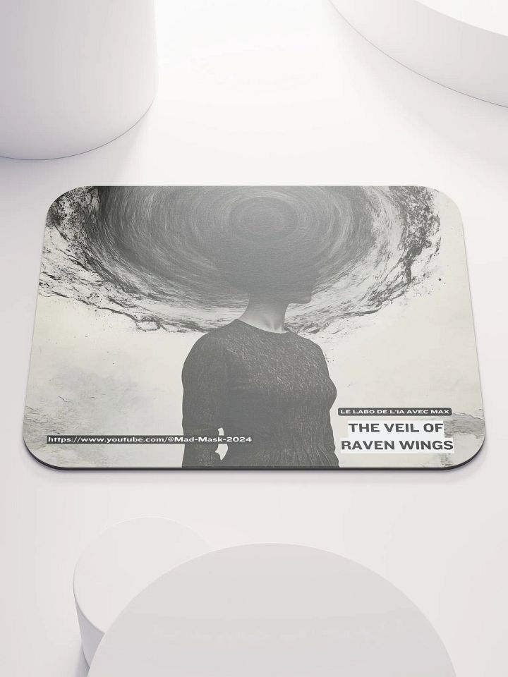 Classic Mouse Pad : The Veil of Raven Wings product image (1)