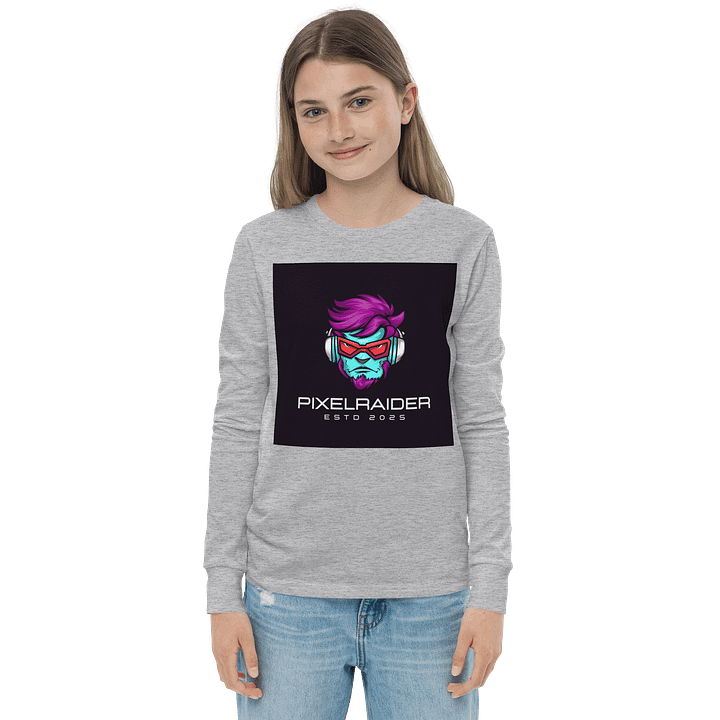 Bella+Canvas Youth Long Sleeve T-Shirt product image (4)