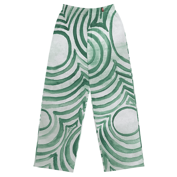 "Green Swirl" Unisex Pants product image (1)