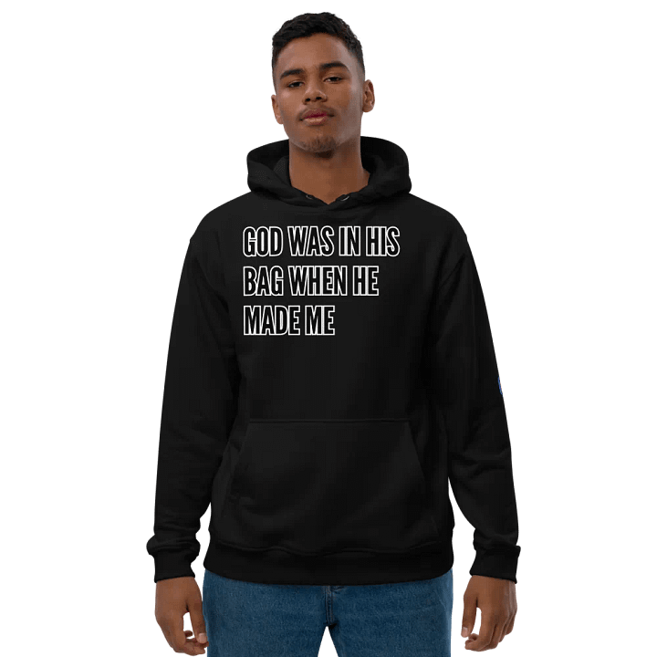 Genesis 1:27 Eco Hoodie product image (1)
