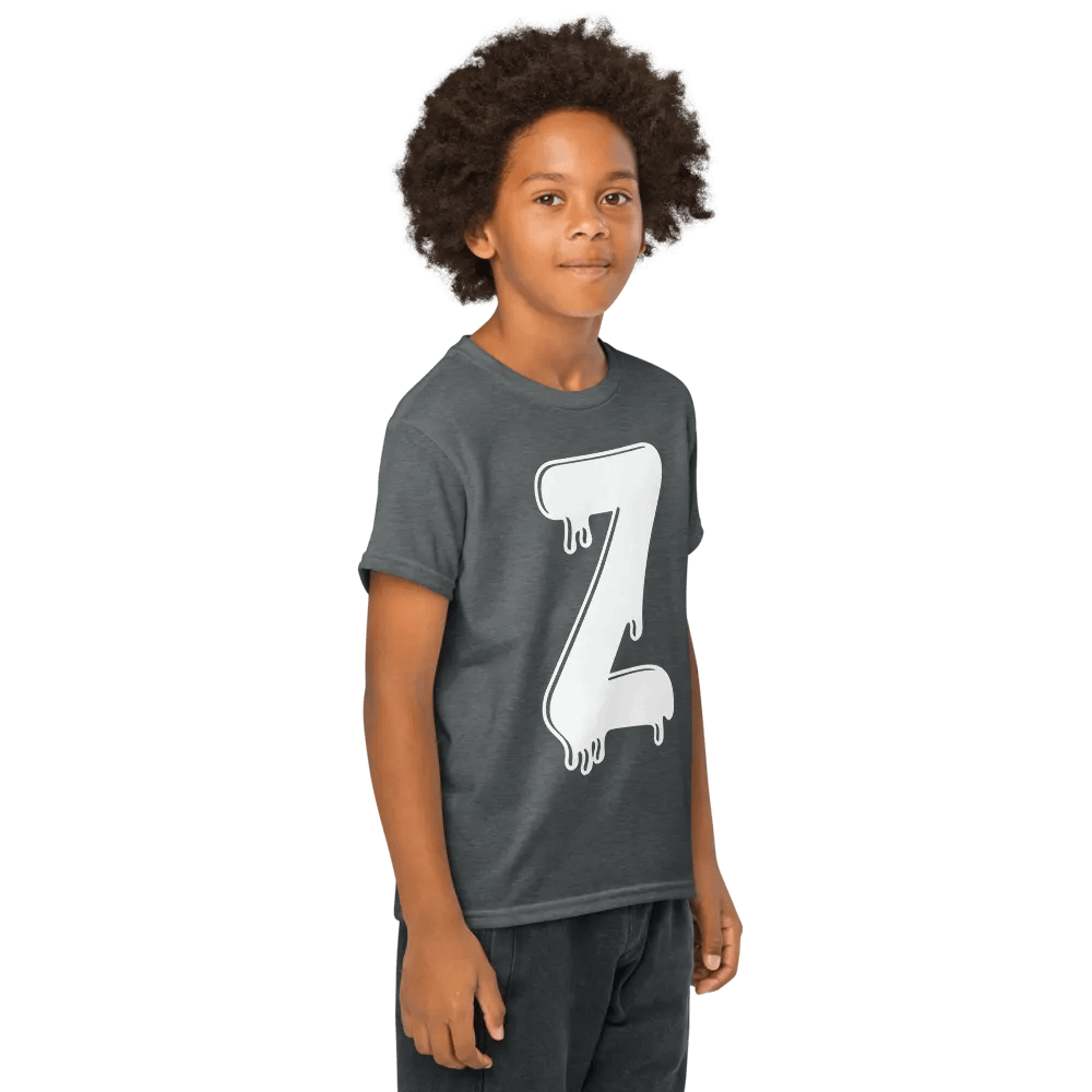 Melting Alphabet | Letter Z | Youth Sports Tee product image (20)
