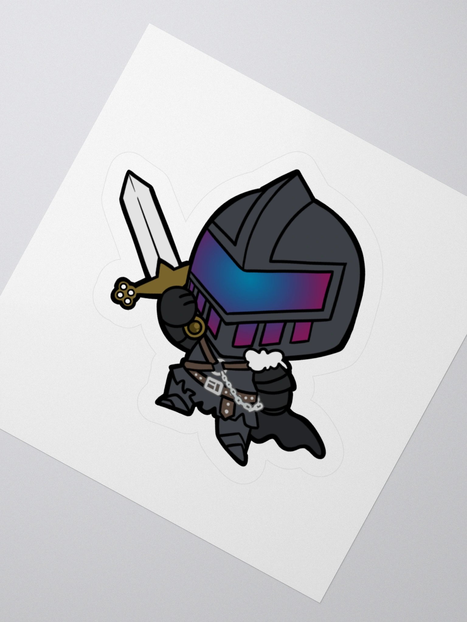 Iridescent Warrior Kiss Cut Stickers product image (5)
