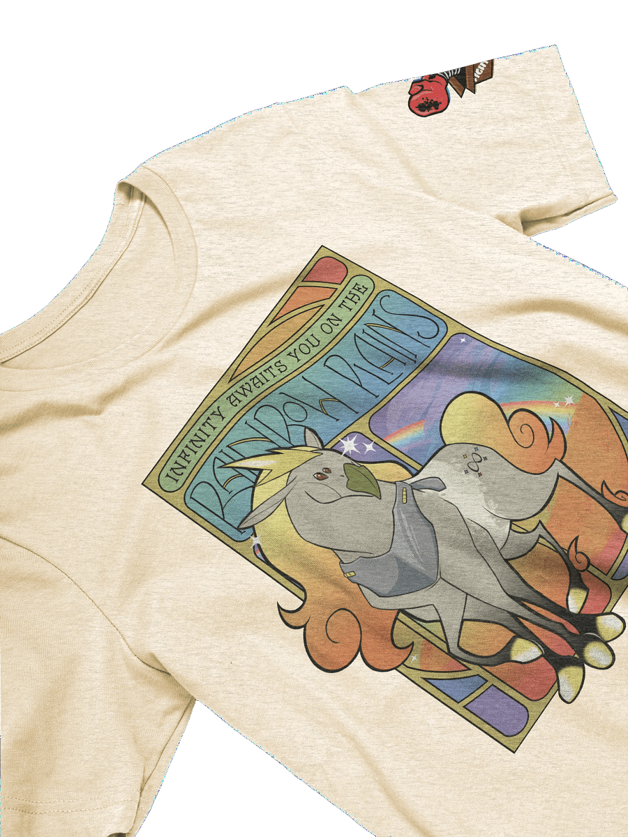 Infinity Awaits You on the Rainbow Planes – Conquest Princess Tee product image (111)