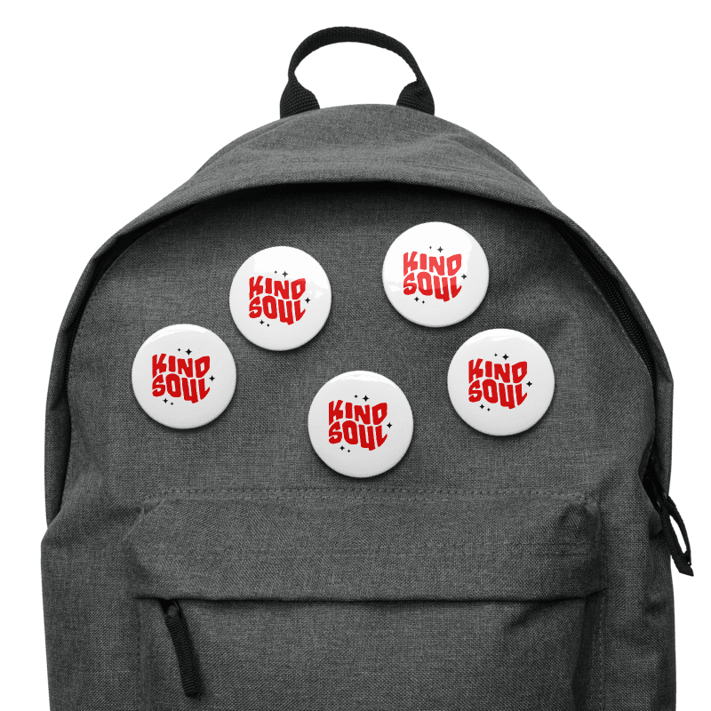 Bold Kindness Pin Button Set product image (1)