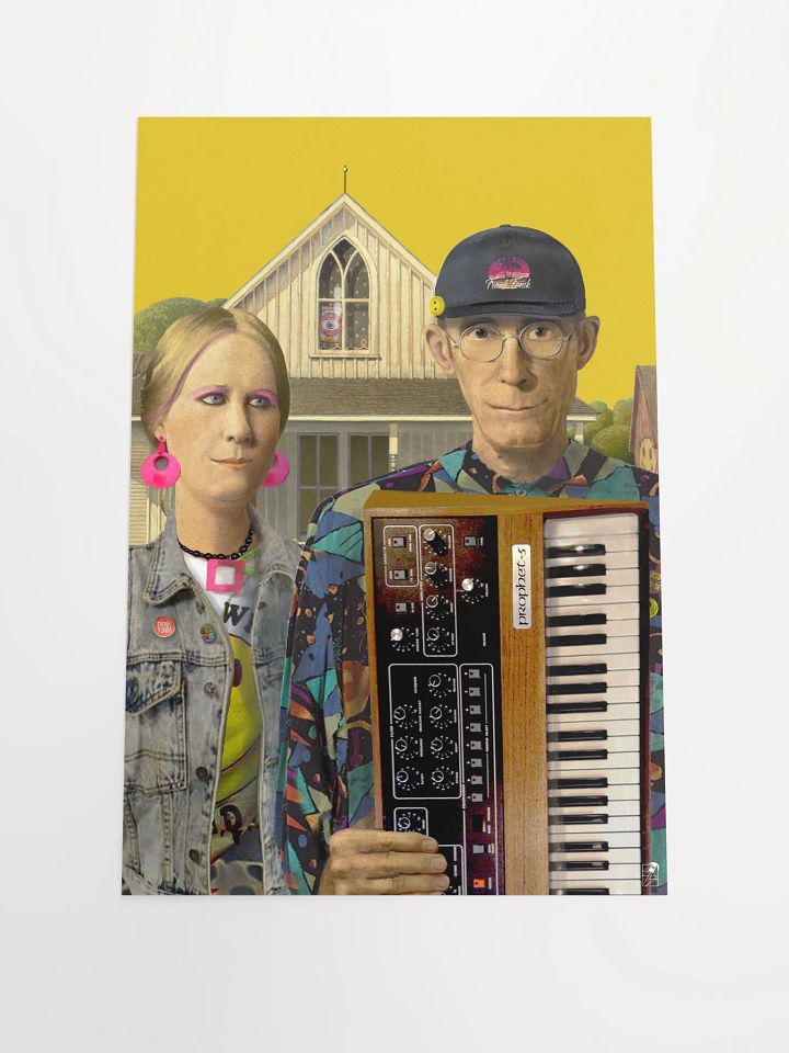 American Prophet by Frank Fonik (Sequential Circuits Prophet-5), Matte Paper Poster product image (1)