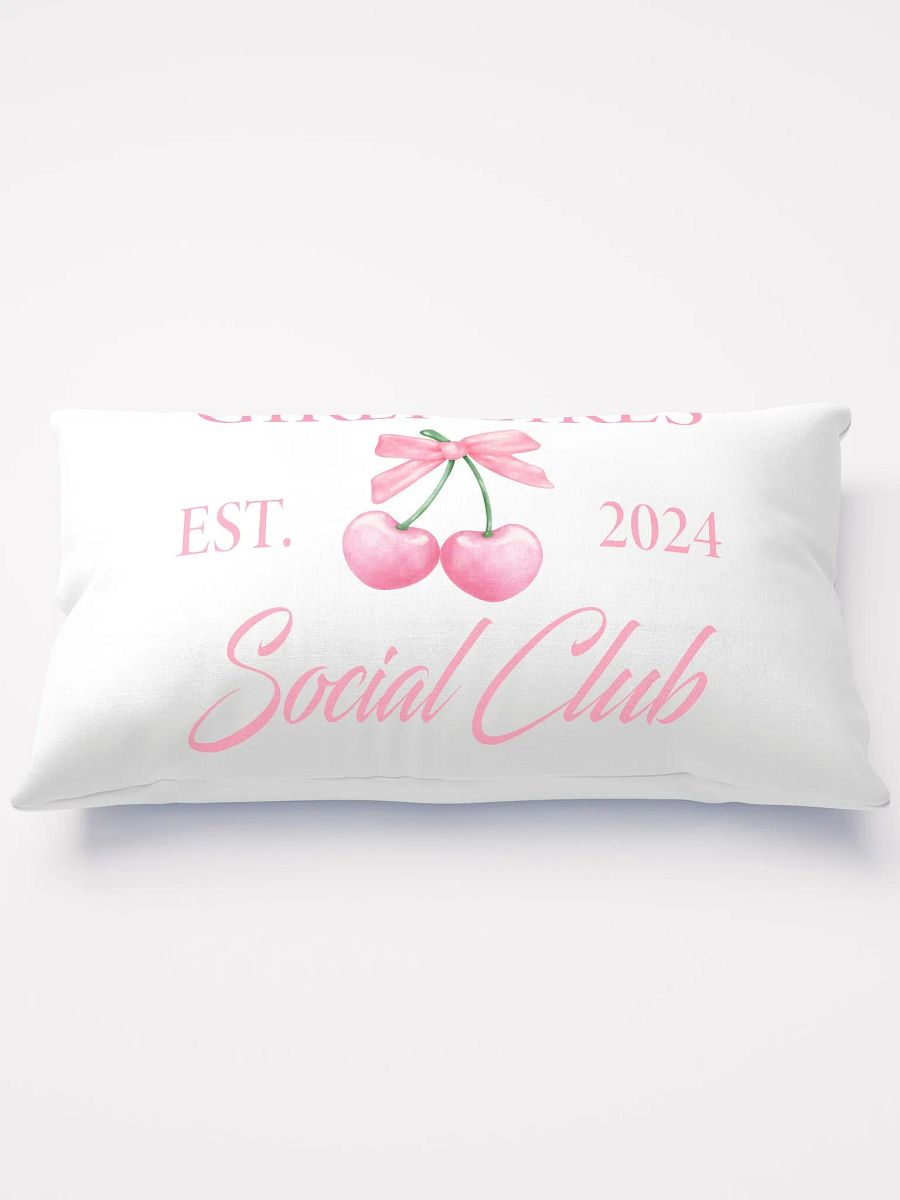 'Girly-Girls Social Club' Pillow product image (1)