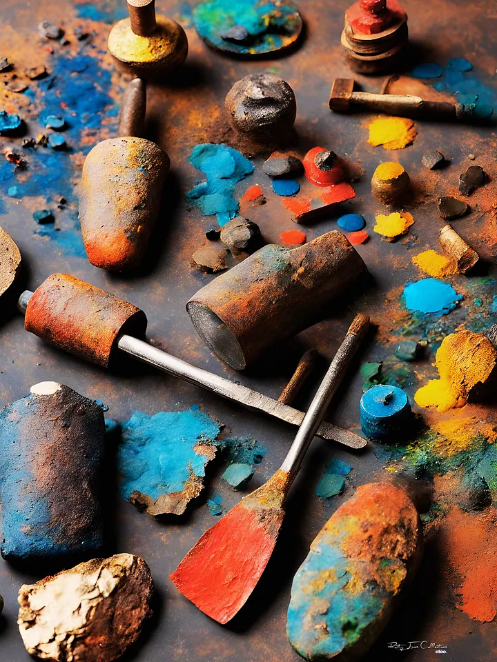 Rusty Metal Art: The Icon of Industrial Wall Decor product image (1)