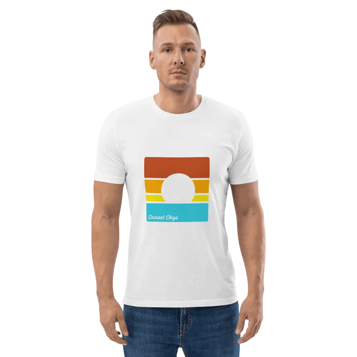 Sunset Sky Organic Cotton Tee product image (10)