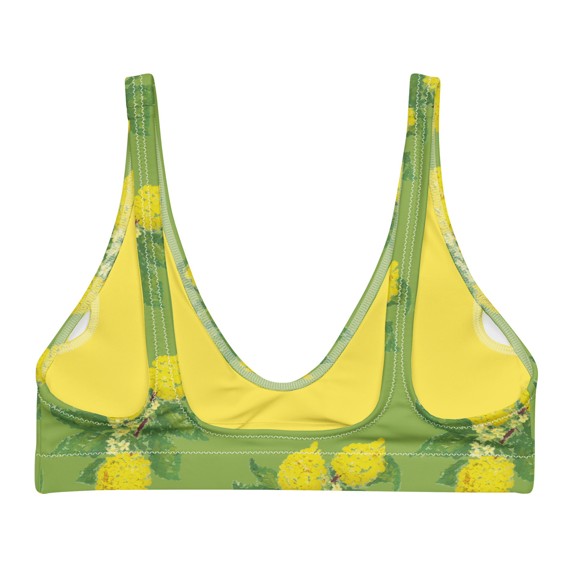 Lemon Love Green Swim Top product image (2)