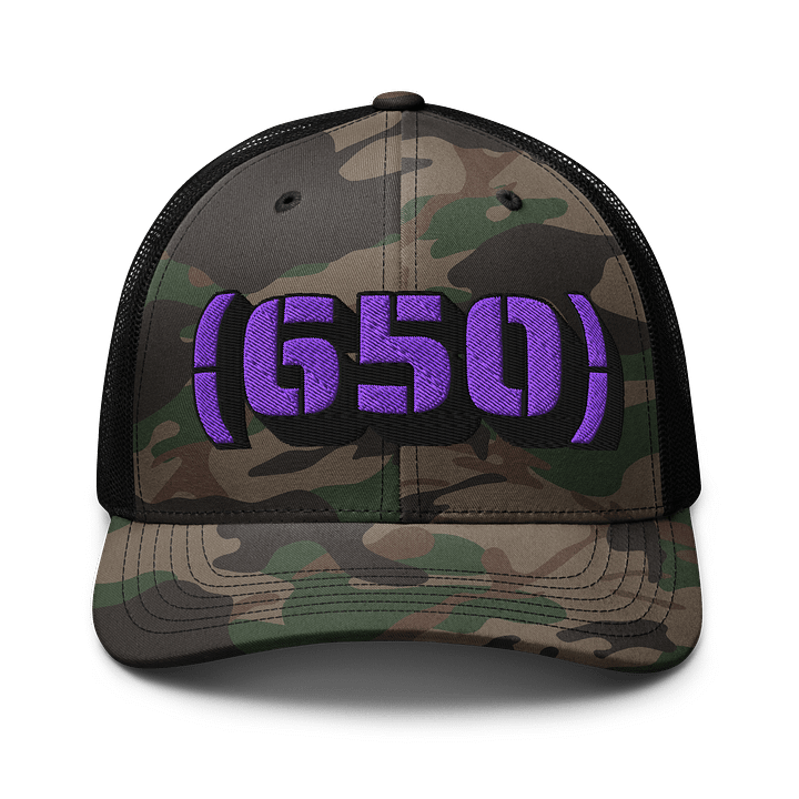 Purple Parentheses 650 Hat product image (1)