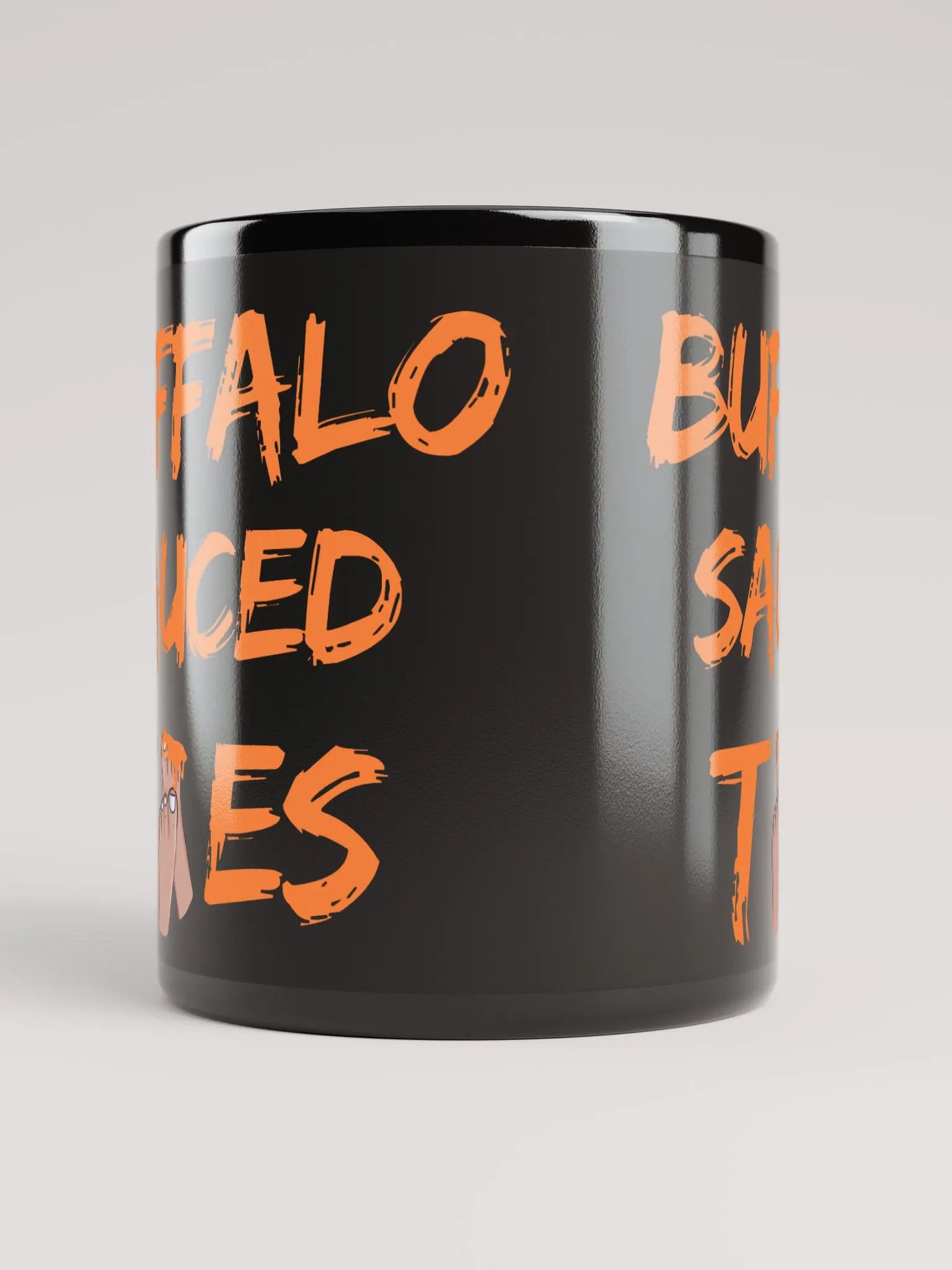 BST text mug gloss black product image (5)