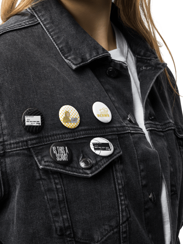 SCAMS BRAND BUTTONS product image (2)