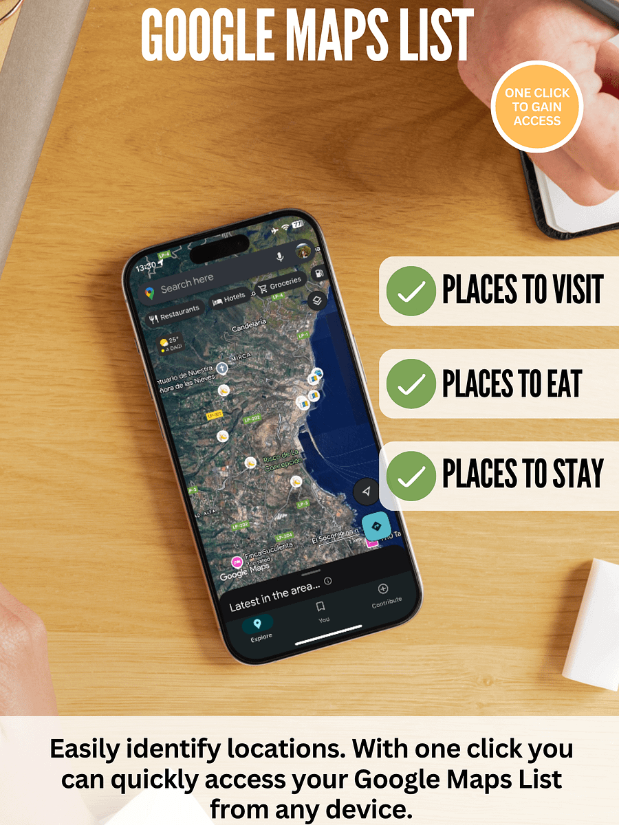 La Palma Travel Guide – 3-Day Itinerary & Insider Tips + Google Maps List product image (6)