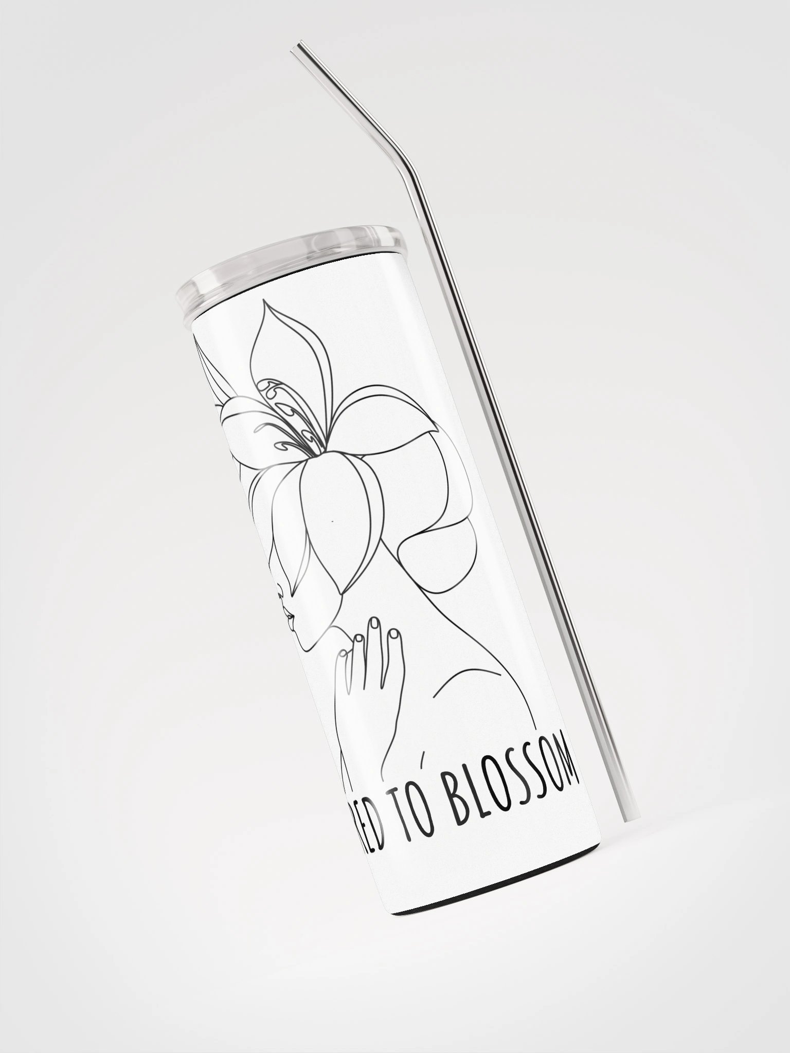 Too Tired to Blossom Tumbler product image (5)
