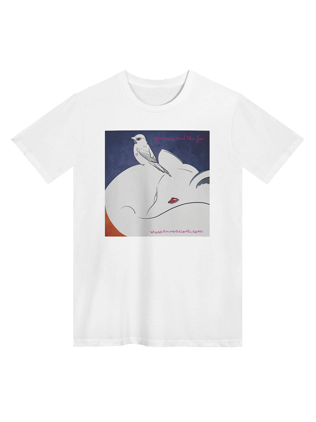 Sparrow And The Fox - WHITE TEE