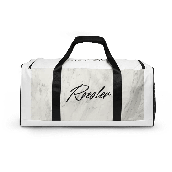 Marble Script All-Over Duffle Bag product image (2)