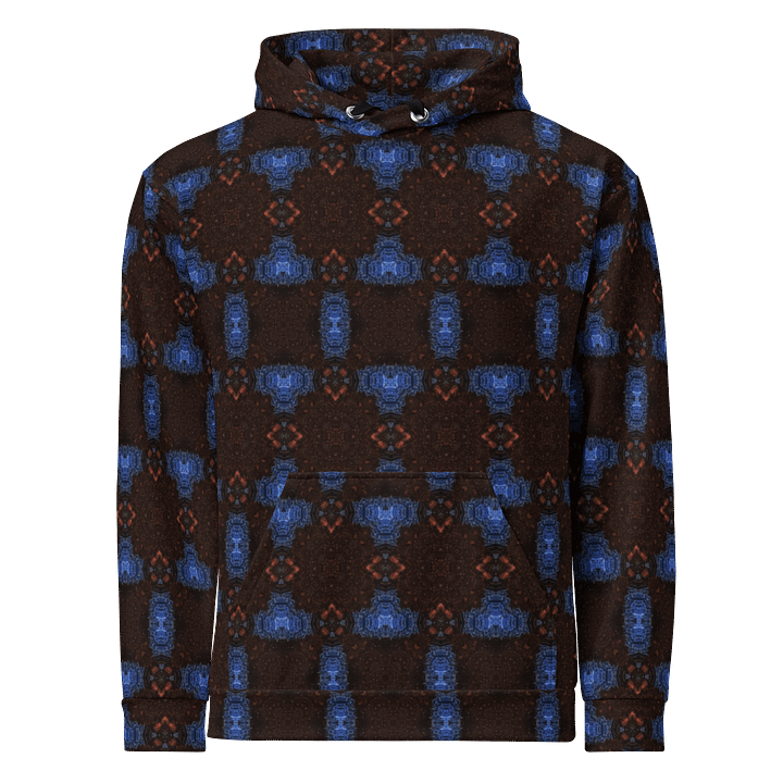Night Circuit – Azure Pulse Edition Unisex Hoodie product image (1)