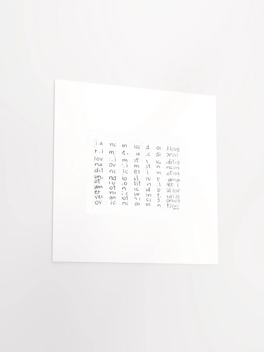 unconditional lover panel card print product image (5)