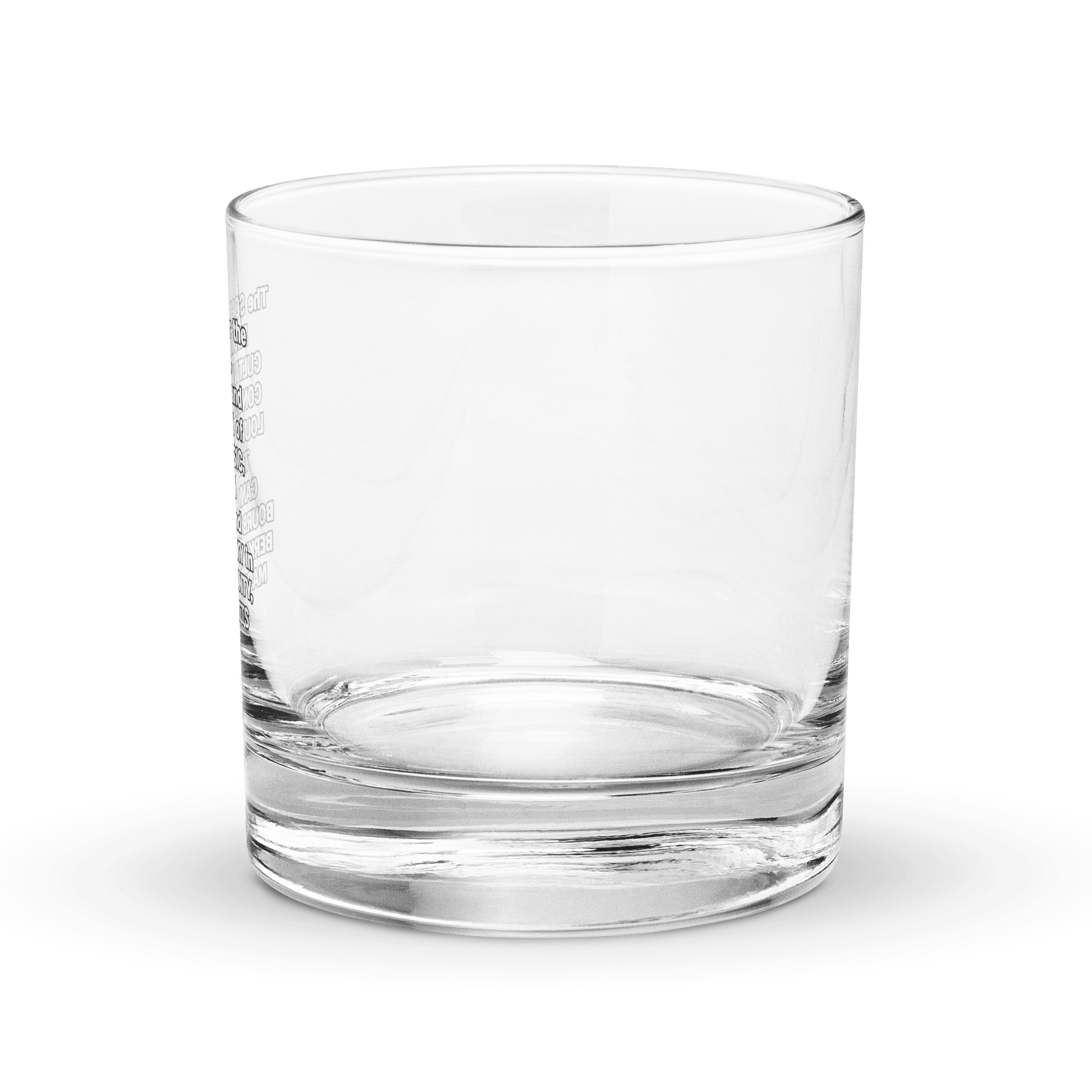 Official Rocks Glass of Secret Society Meetings product image (4)