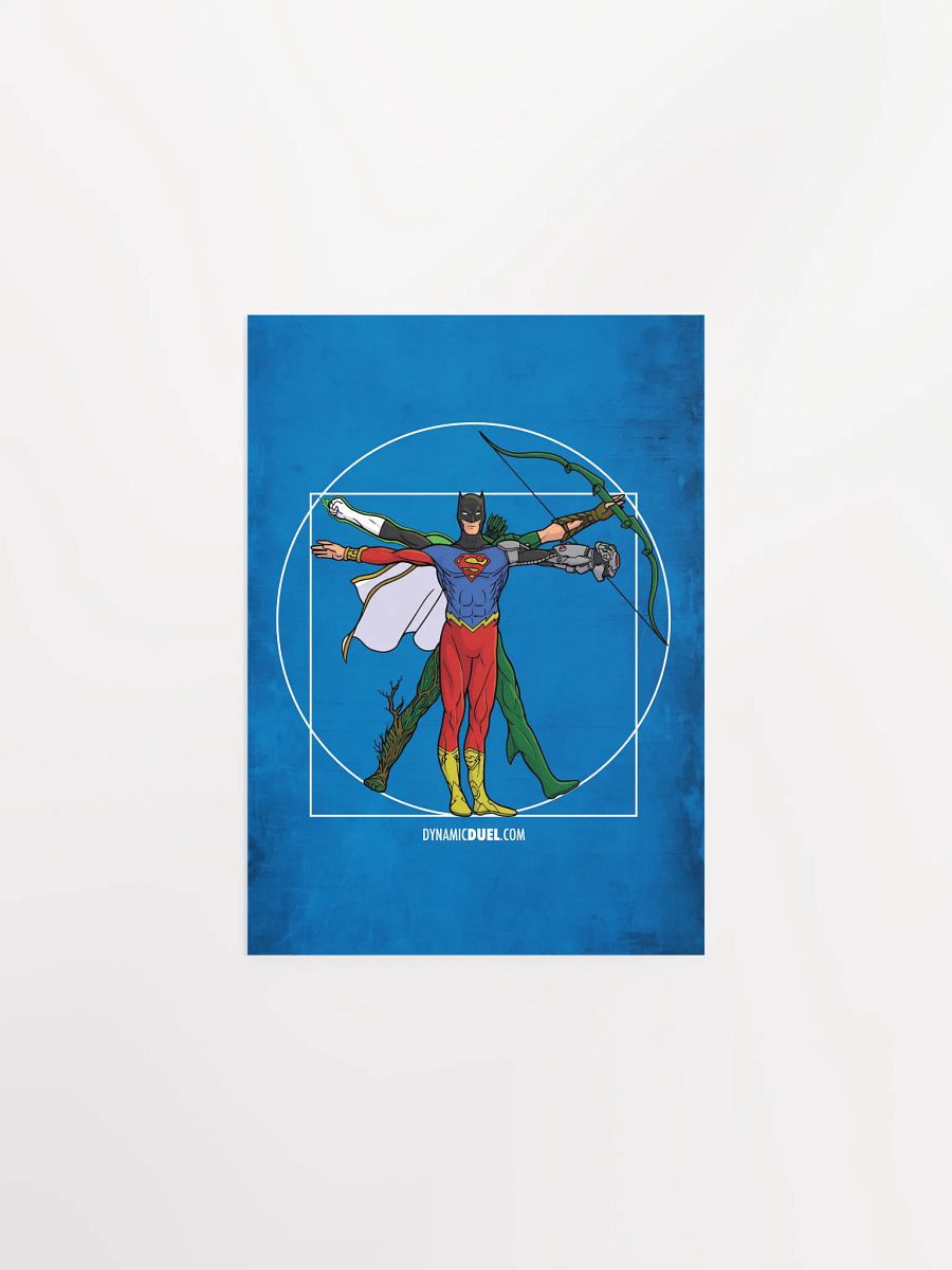 DC Vitruvian Poster - Male Poster product image (8)