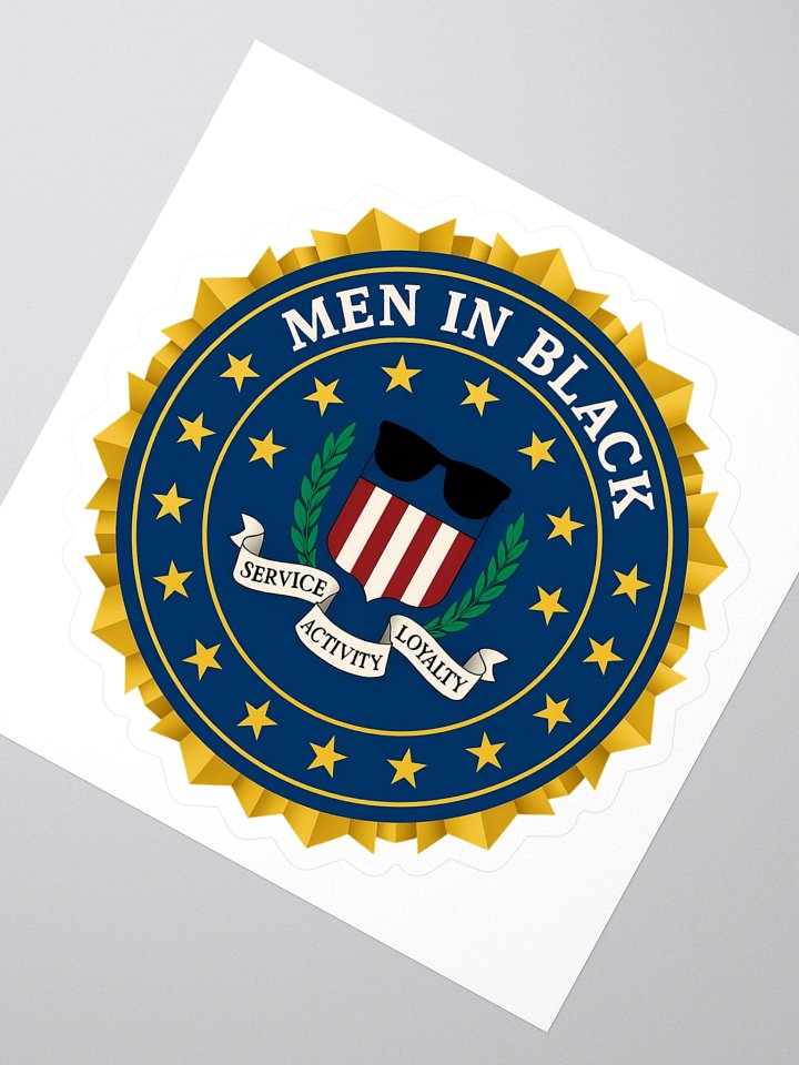 Men in Black Task Force Sticker — TE.STKR-01 product image (2)