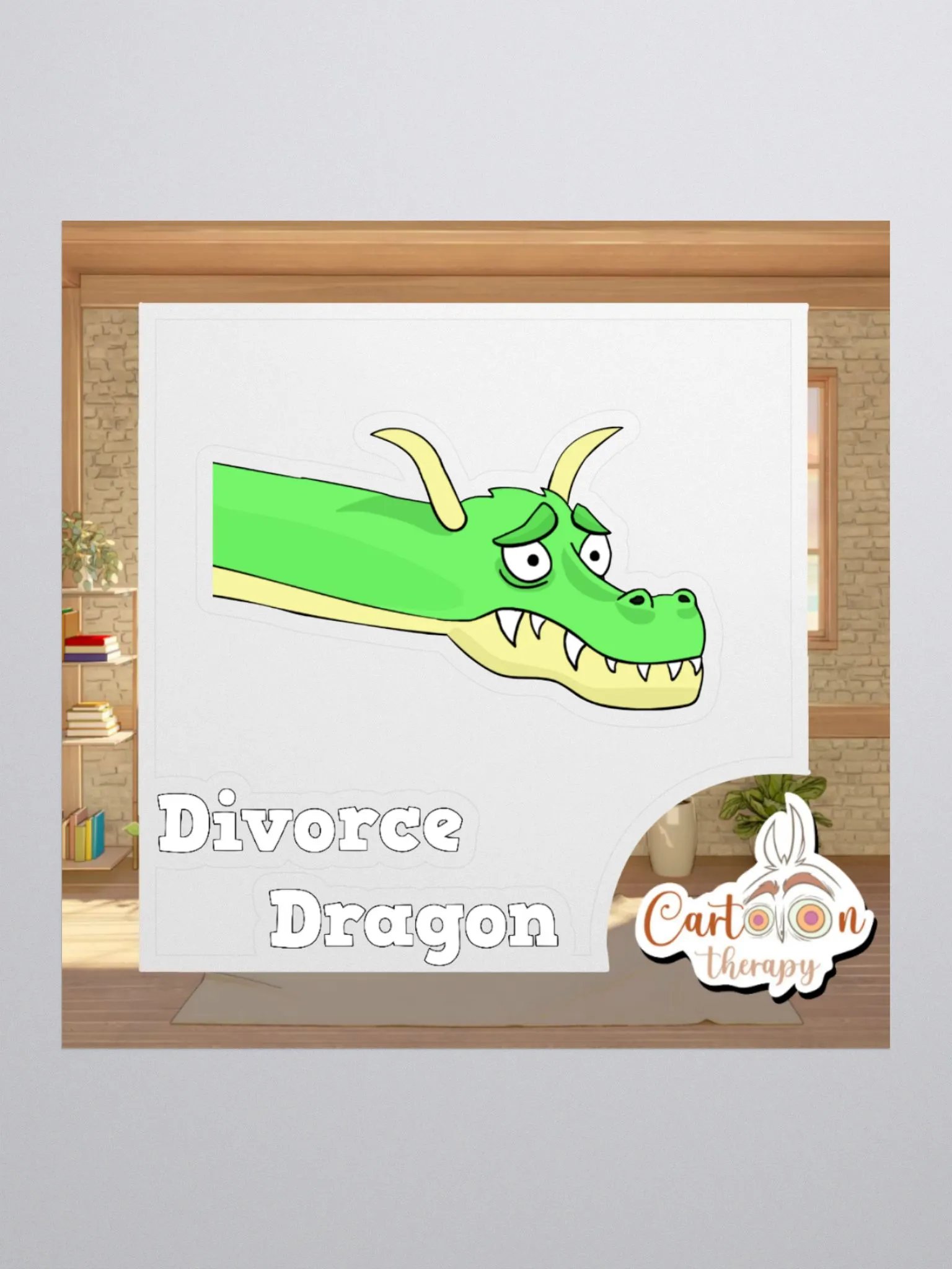 Divorce Dragon (Sticker Club) product image (1)