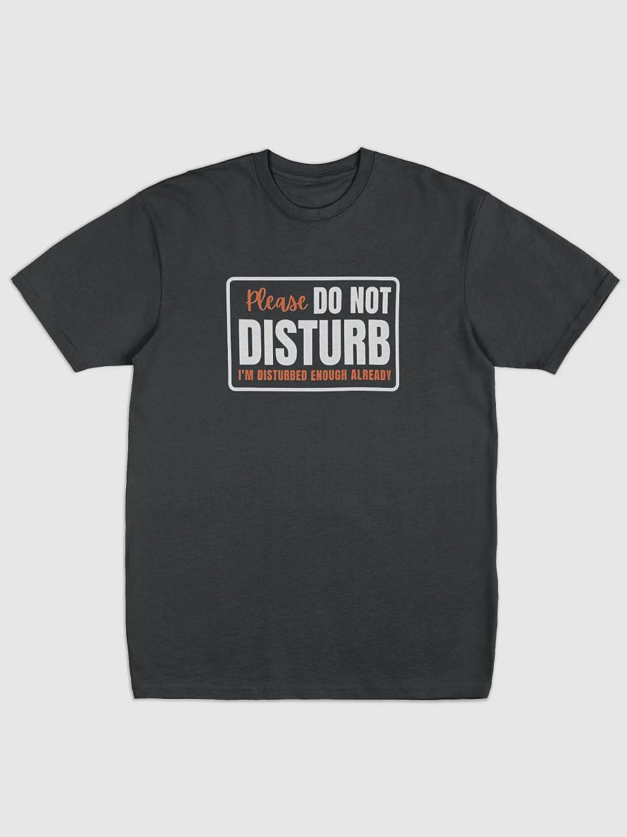 Please Do Not Disturb T-shirt product image (1)