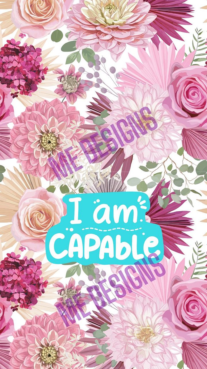 🙌 I Am Capable Digital Phone Wallpaper PDF Download 🙌 product image (2)