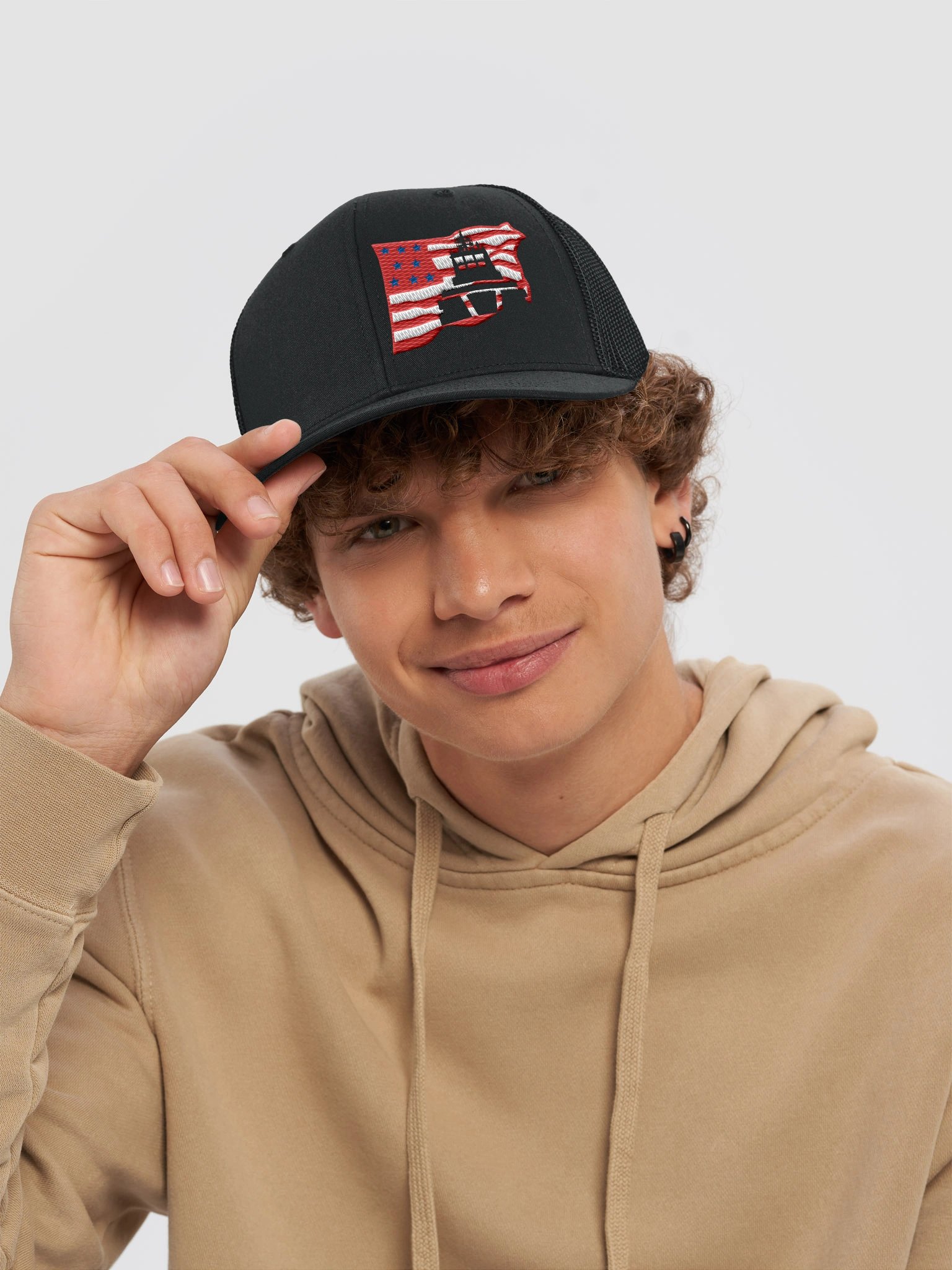 Red Twin Anchor Apparel Richardson Trucker Hat product image (38)