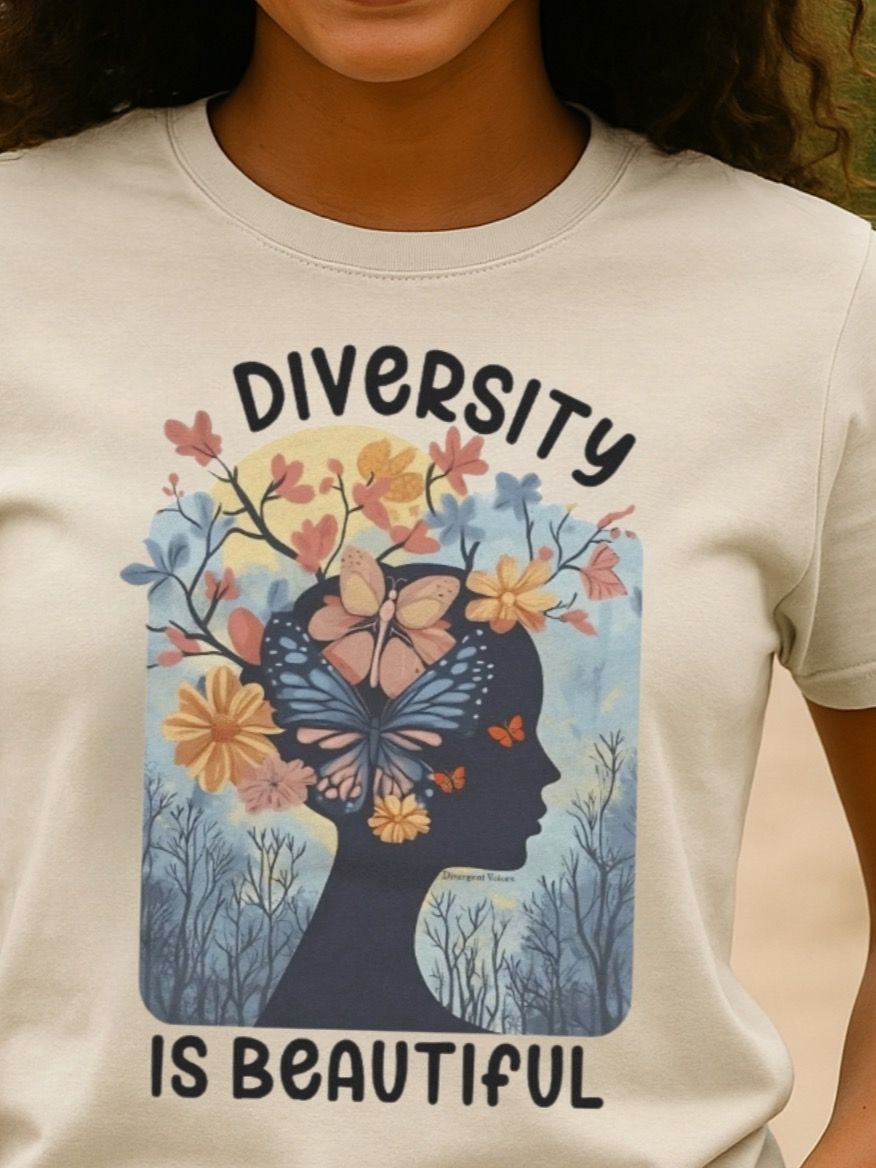 Diversity Is Beautiful Unisex T-shirt product image (9)