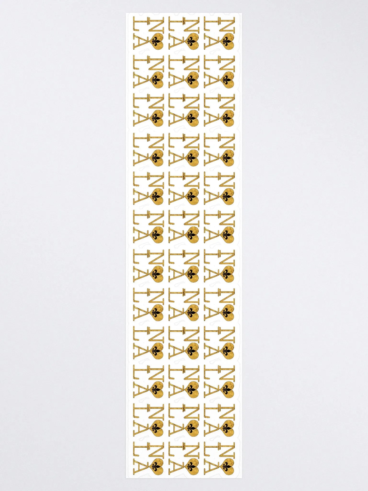 I LOVE NOLA **LEGACY STICKER** (GOLD WRAP FULL + OUTLINE LONG) product image (3)