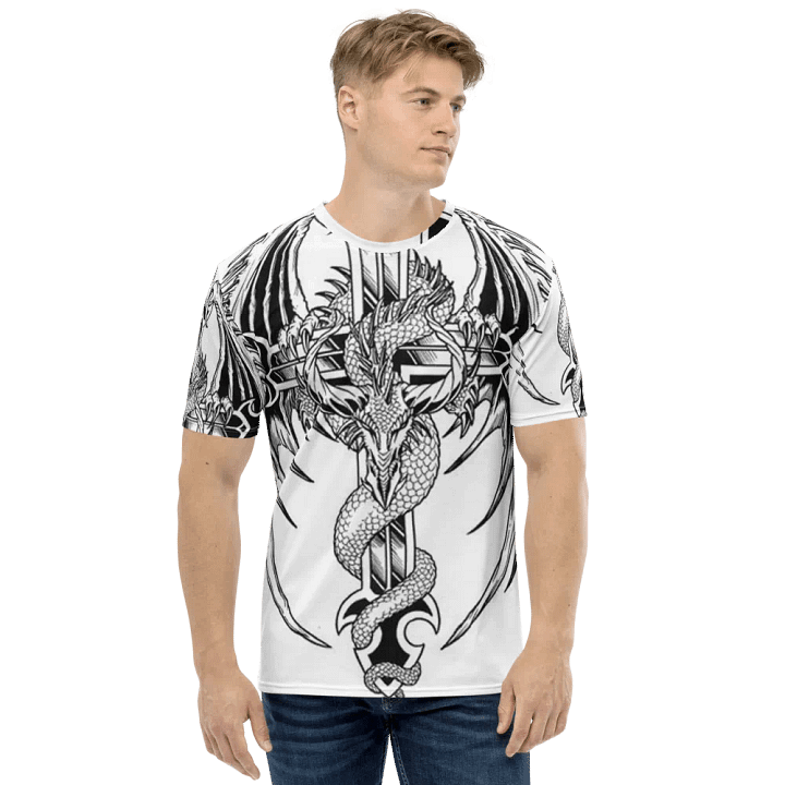 Mystical Dragon Cross Tee product image (2)