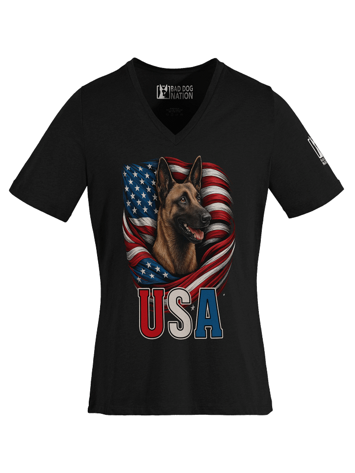 USA Malinois V-Neck Tee product image (1)