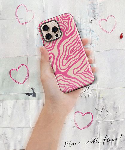 She’s pink, she’s wavy, she’s totally THAT girl. 💁‍♀️📱✨
The Pink Rivers iPhone case isn’t just a vibe—it’s a whole wave.💖🌊