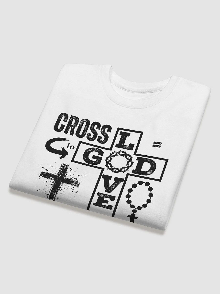 Cross Equal To God Love, Christian Faith, Heritage Sweater product image (4)